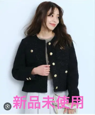 새상품 택 저스길리티 샤이니 부클레 자켓 1 코트