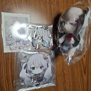 아무도 없는 세계의 미쿠 프로세카 봉제 인형 아크릴