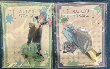 에이리언 스테이지 아크릴 스탠드 2세트 해외 카페 티르 이반