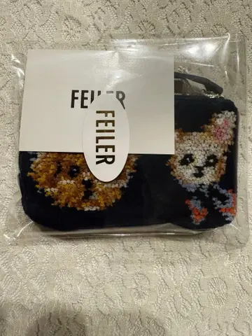 페이 러브 리드 도기 파우치 미니 파우치