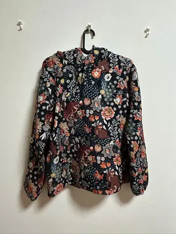 ZARA 셋업 자카드 풀오버 후드티 & 팬츠 올 패턴 타이거