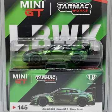 MINI GT TARMAC LB WORKS 닛산 GT-R 매직 그린
