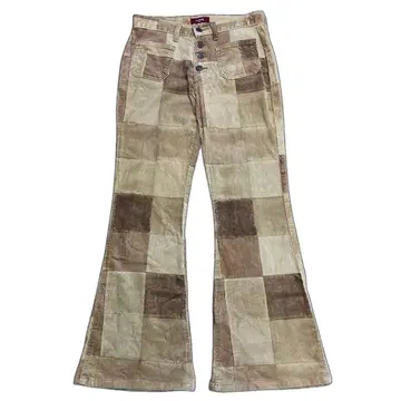 90s Edwin 패치워크 코듀로이 플레어 팬츠 일본제 VINTAGE