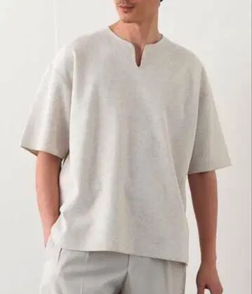 블럼스 루트 재고 써멀 오버 넥 티셔츠 화이트 3