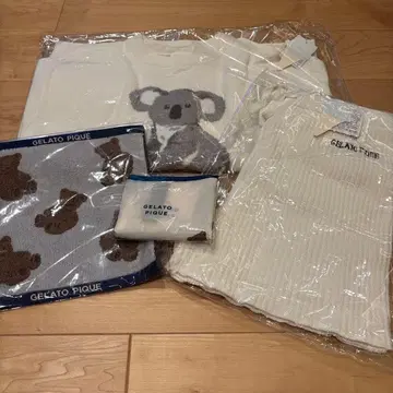 GELATO PIQUE 룸웨어 세트 에코백 핸드 타월