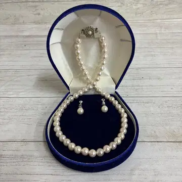 조개 펄 목걸이