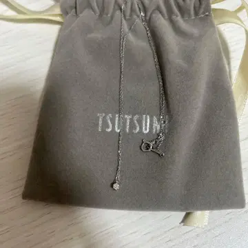 TSUTSUMI 싱글 볼 다이아 목걸이