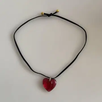 Baccarat 하트형 초커