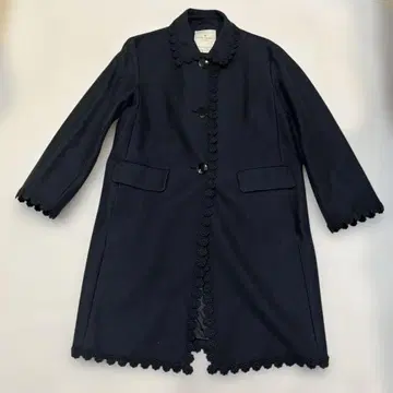 케이트 스페이드 블랙 롱 코트 사이즈 4