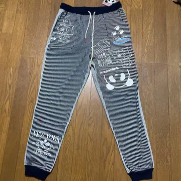 Pandiest 스트라이프 프린트 조거 팬츠