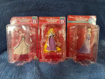 Disney Christmas 2025 오너먼트 디즈니 프린세스 3체
