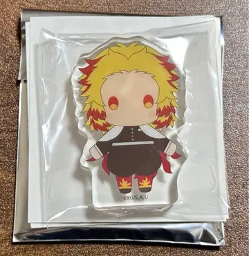 귀멸의 칼날 소프트 내추럴 아트 아크릴 블록 렌고쿠 쿄쥬로