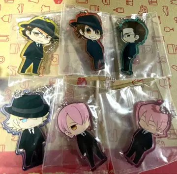 다이아몬드 A 갱 아크릴 키링 세트