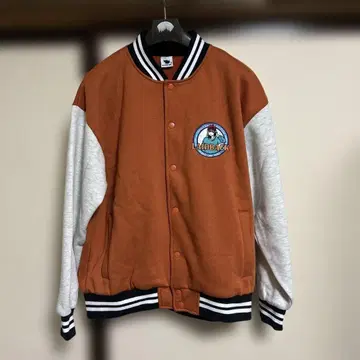 RED CAP GIRL 바시티 자켓