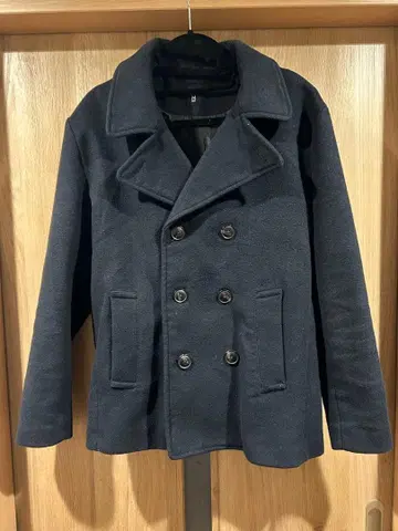 더플 코트 M 사이즈 네이비 블루