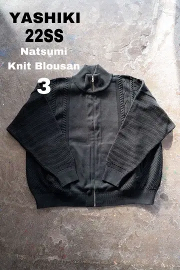 22SS YASHIKI 야시키 Natsumi Knit Blouson 3