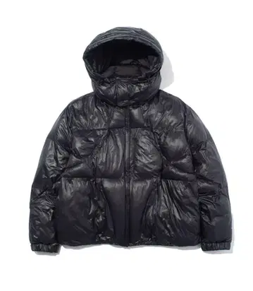 F/CE. PERTEX 미니멀 패딩 파카 블랙 S