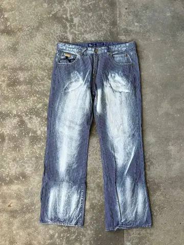 hip-hop denim W38 스트릿 구제 의류 데님 힙합