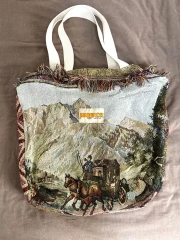 JUNK PACK 리메이크 토트백 러그 매트 USA 빈티지 러그