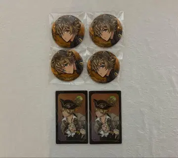 트위스테 5주년 블레이징 주얼 캔뱃지 메탈 클리어 카드 러기