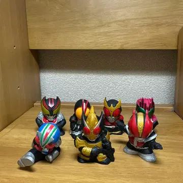 가면라이더 미니 손가락 인형 피규어 7개 세트