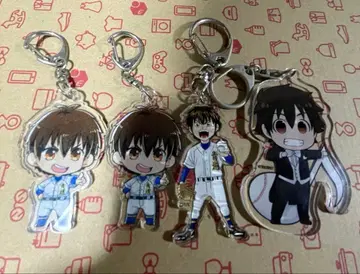 다이아몬드 A 사와무라 아크릴 키링 세트