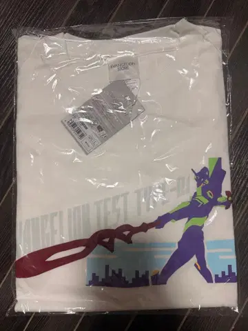 에반게리온 T셔츠 화이트