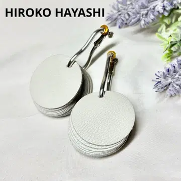 히로코 하야시 CHERCHIO 체르키오 귀찌 염소 가죽 화이트