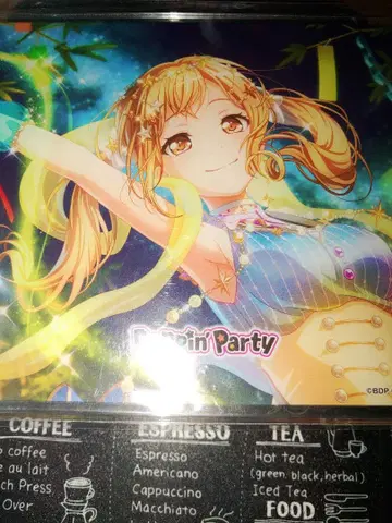 BanG Dream! 팝핀파티! 이치가야 아리사! 비주얼 보드!