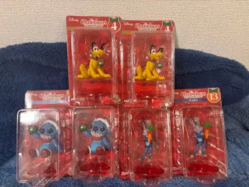 디즈니 해피 복권 6세트 플루토, 주디, 스티치