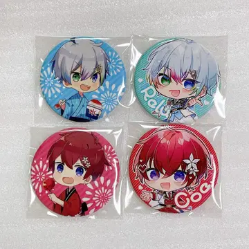 스타포라 레루쿤 코에쿤 여름 축제 크리스마스 캔뱃지 세트