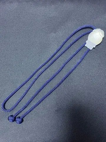 올빼미 디자인 루프 타이 조립 끈 네이비 전통 공예품 멋짐