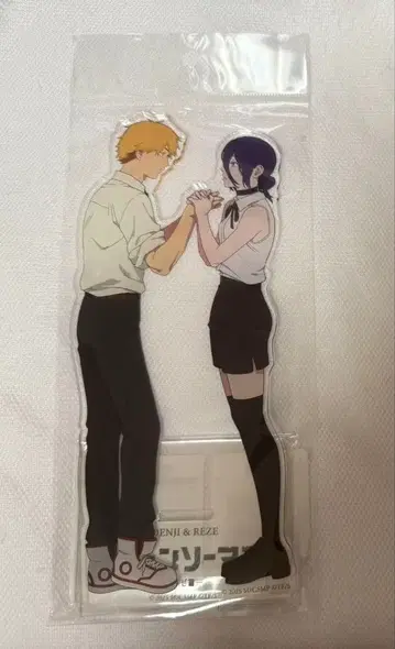 체인소 맨 레제편 대교류전 빅 아크릴 스탠드 덴지&레제