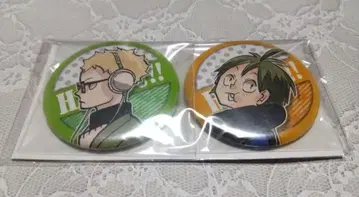 하이큐!! 캔뱃지 츠키시마 케이&야마구치 타다시