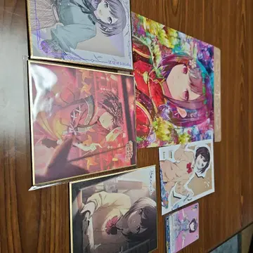 25시 에나 프로세카 책받침 색지 축제