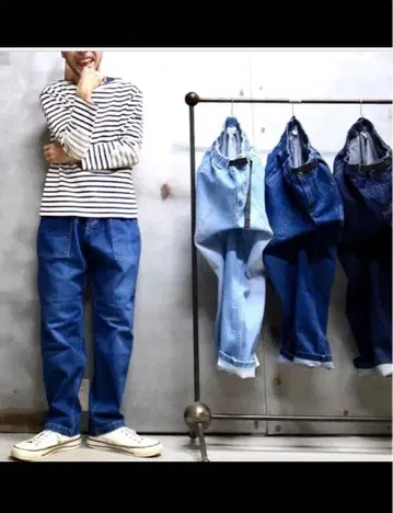 그라미치 루즈 테이퍼드 릿지 팬츠