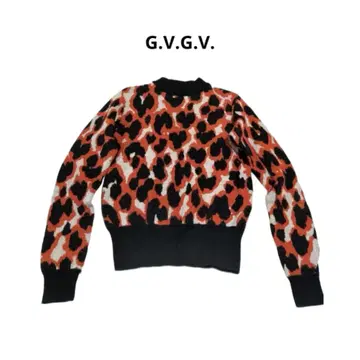 G.V.G.V. 레오파드 니트