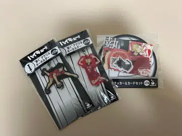 하이큐 Happy 복권 네코마 고교 연마 검은 꼬리 세트