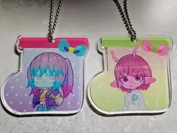 은하 특급 밀키 서브웨이 아크릴 코스터 키링 마키나 치하루