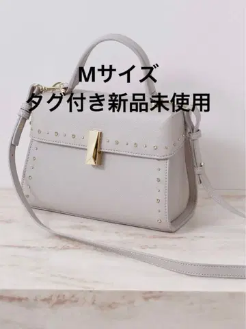 CELFORD 뤼탕 비쥬 스터드 미니백 (M) 그레이쉬 베이지