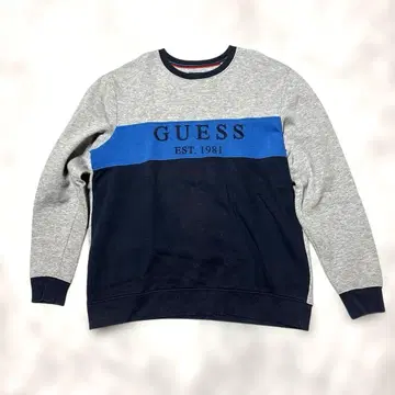 GUESS 크루넥 트레이닝복
