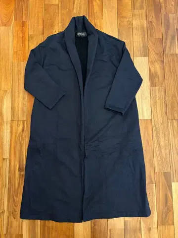 [ 새상품급 ] MICHEL KLEIN 맨투맨 소재 롱 코트