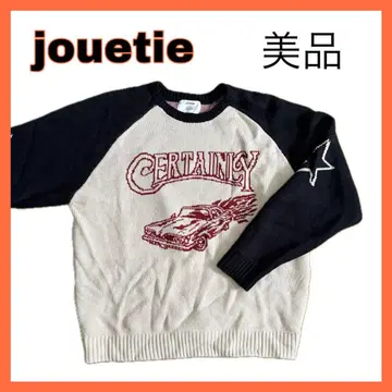 [ 새상품급 ] jouetie 래글런 슬리브 스웨터 자동차