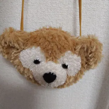 더피 곰 얼굴 모양 파우치