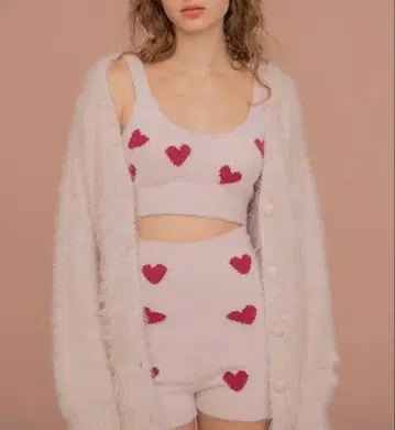 젤라토피케 하트 핑크 룸웨어