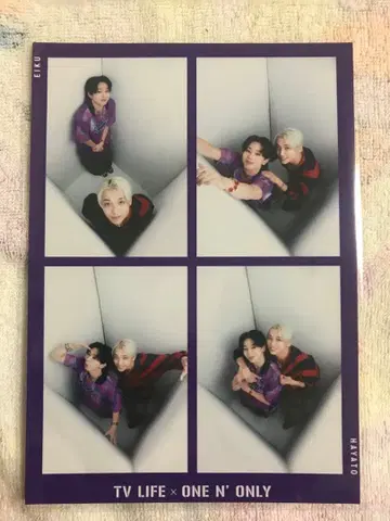 ONE N' ONLY TV LIFE 혜택 카드 HAYATO&EIKU