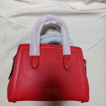 케이트 스페이드 레드 핸드백 미사용 택 포함