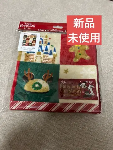 [ 미사용 새상품 ] 디즈니 크리스마스 2025 워시 타월