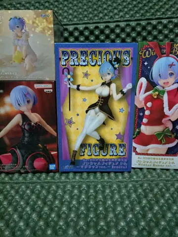 [리제로] 렘 프라이스 피규어 4점 세트