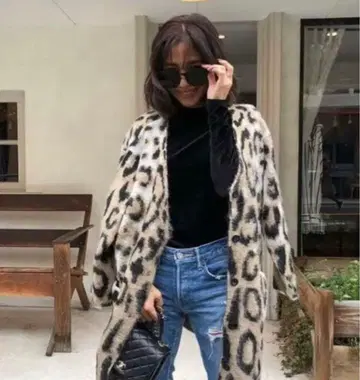 벌스데이 바쉬 birthday bash 레오파드 가디건 표범 무늬